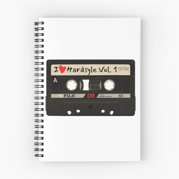 Artikelvorschau, Ich liebe Hardstyle-Musikkassetten entworfen und verkauft von RichTeeDesigns.