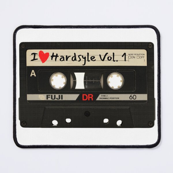 Item preview, I Love Hardstyle Music Cassette Tape designed and sold by RichTeeDesigns.