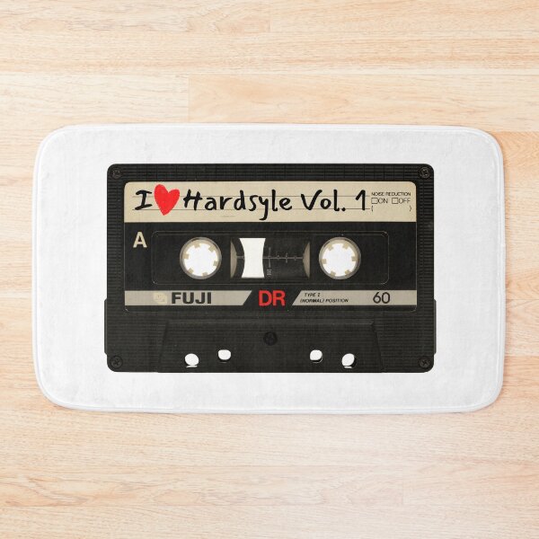 Item preview, I Love Hardstyle Music Cassette Tape designed and sold by RichTeeDesigns.