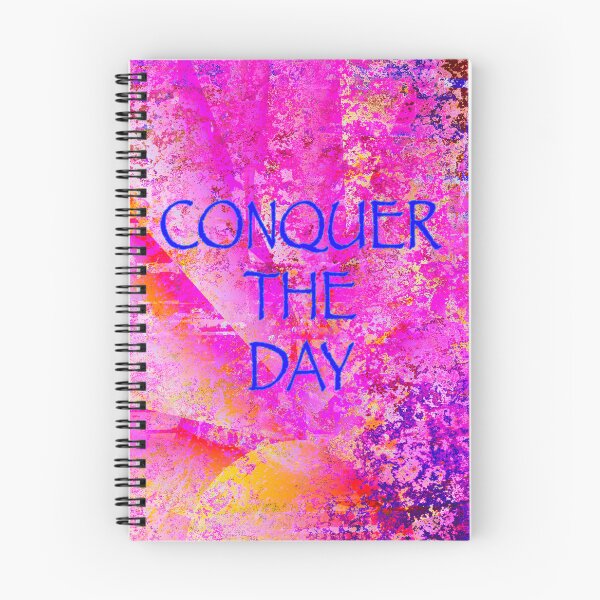 Item preview, Conquer The Day Woman's Rights Motivational Art Work designed and sold by EdwardMonet.