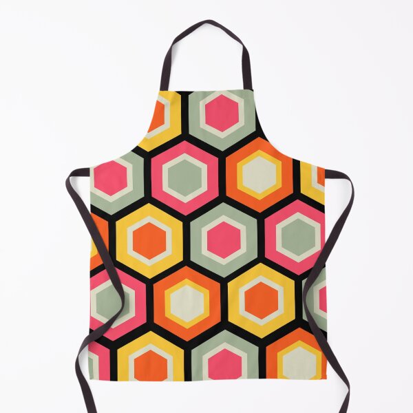 Artikelvorschau, Retro geometrisches Wabenform-Design, entworfen und verkauft von SidhuKeet1.