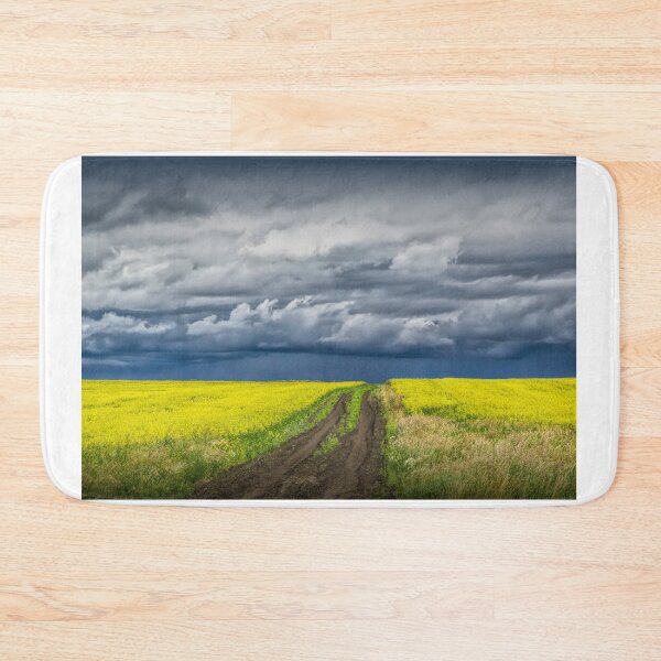 Item preview, Dirt Road in Canola Field in Southern Alberta designed and sold by Randall Nyhof.