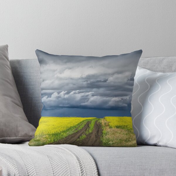 Item preview, Dirt Road in Canola Field in Southern Alberta designed and sold by Randall Nyhof.