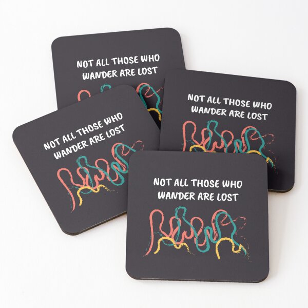 Item preview, Not all those who wander are lost designed and sold by MintPattern.