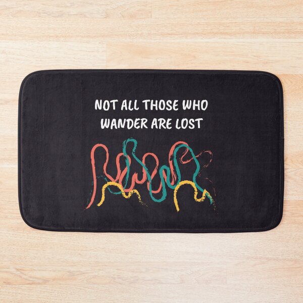 Item preview, Not all those who wander are lost designed and sold by MintPattern.