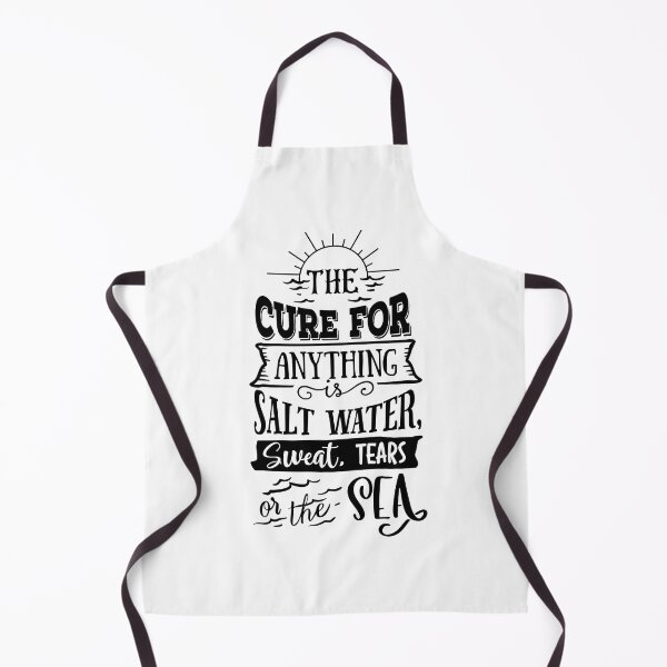 Item preview, The Cure For Anything Is Salt Water designed and sold by storyboxdesigns.