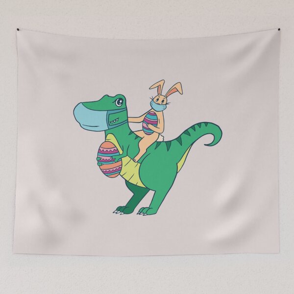 Item preview, Easter bunny t-rex designed and sold by Kezichy.