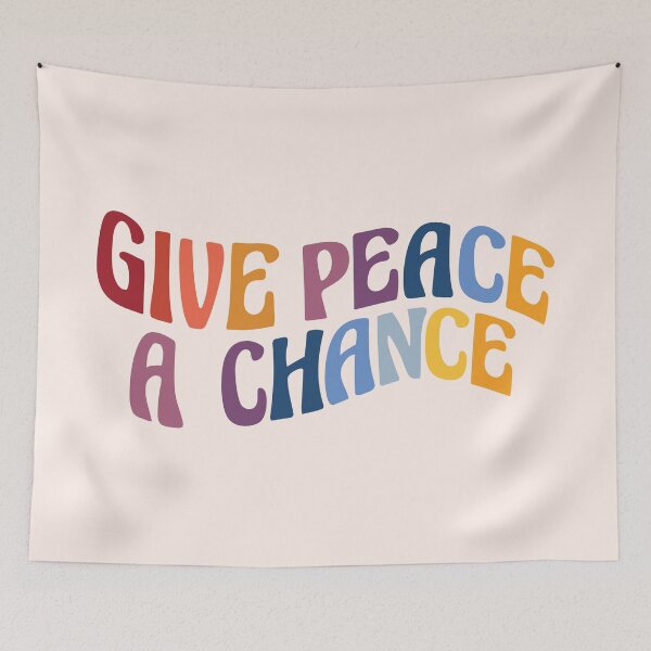 Item preview, Give peace a chance designed and sold by MamSelle.