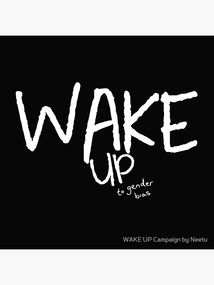 Thumbnail 2 of 2, Tote Bag, WAKE UP designed and sold by SomeSquirrel.
