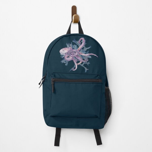 Artikelvorschau, Unter dem Sea Purple Octopus Aquarell 2 entworfen und verkauft von Jennykies.