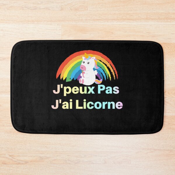 Artikelvorschau, niedliches J'peux pas j'ai Licorne Design femme idée cadeau pour femme et fille licornes entworfen und verkauft von KHELISTORE.