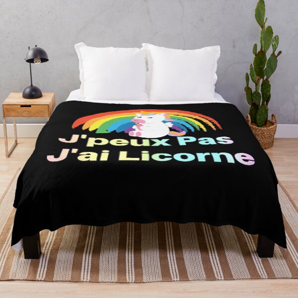 Item preview, cute J'peux pas j'ai Licorne design femme idée cadeau pour femme et fille licornes designed and sold by KHELISTORE.