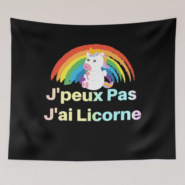 Artikelvorschau, niedliches J'peux pas j'ai Licorne Design femme idée cadeau pour femme et fille licornes entworfen und verkauft von KHELISTORE.