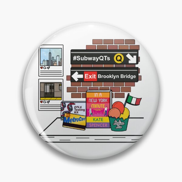 Item preview, In A New York Minute - Kate Spencer designed and sold by bookshelfsketch.