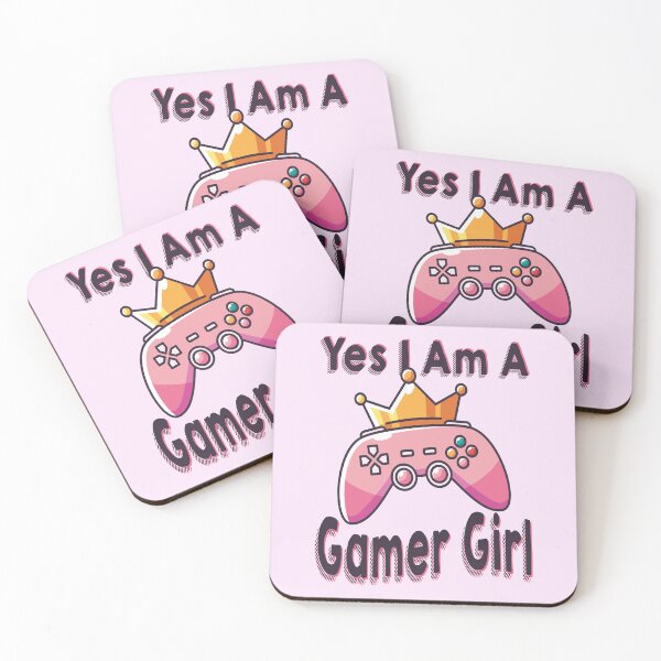 Item preview, Yes I Am A Gamer Girl designed and sold by MqHStore.