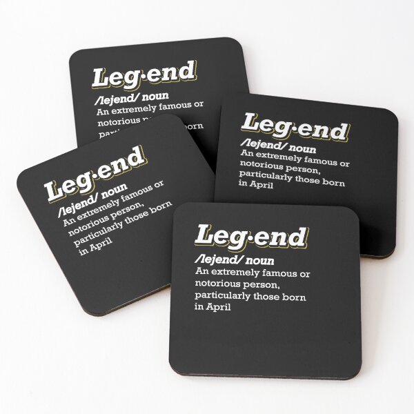 Item preview, Legend Definition - APRIL LEGENDS designed and sold by TeeTimeShirts.