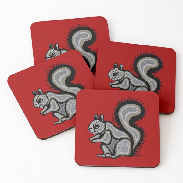 Item preview, Squirrel Ajidamoo ᐊᒋᑕᒧᐅ Indigenous WAWEZHI CANADA designed and sold by WAWEZHI.