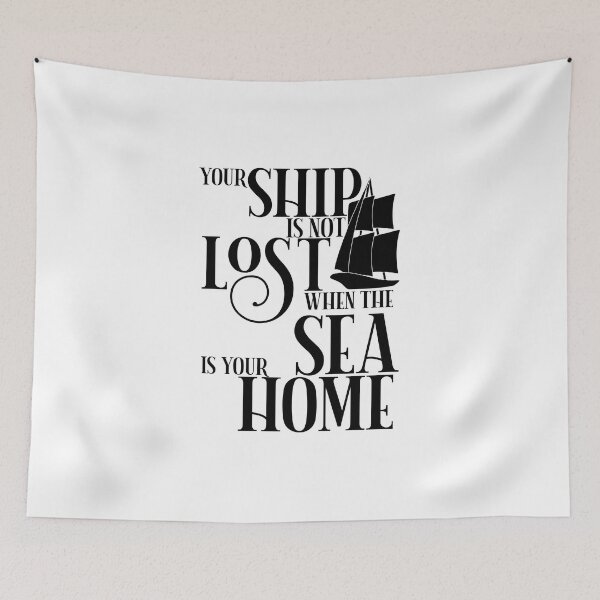Item preview, HTTYD-Inspired "The Sea Is Your Home" designed and sold by mulberrydragon.