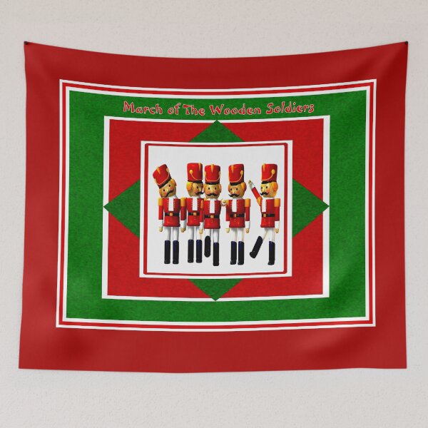 Item preview, MARCH of The WOODEN SOLDIERS : Vintage Abstract  Print designed and sold by posterbobs.