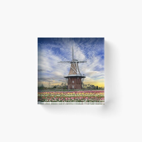 Item preview, The deZwaan Windmill on Windmill Island at Sunset designed and sold by Randall Nyhof.