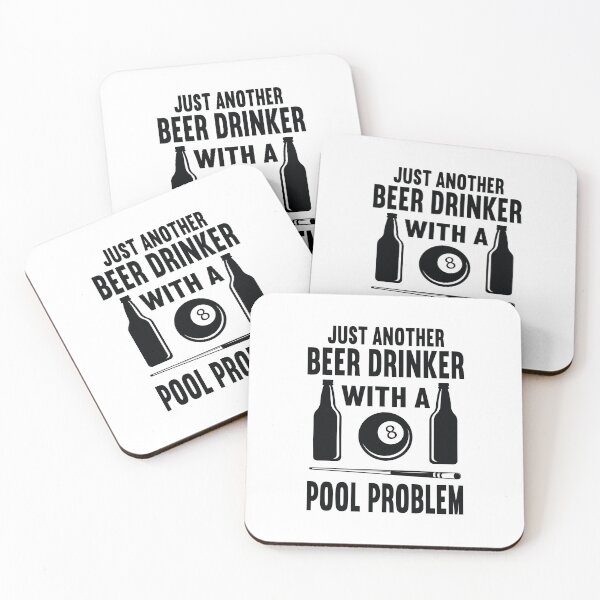 Item preview, Just Another Beer Drinker With Pool Problem Funny Pool Players  Billiards Gift designed and sold by sols.