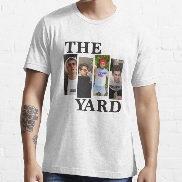 "The Yard Podcast Black Flag Logo Parody" Tshirt for Sale by