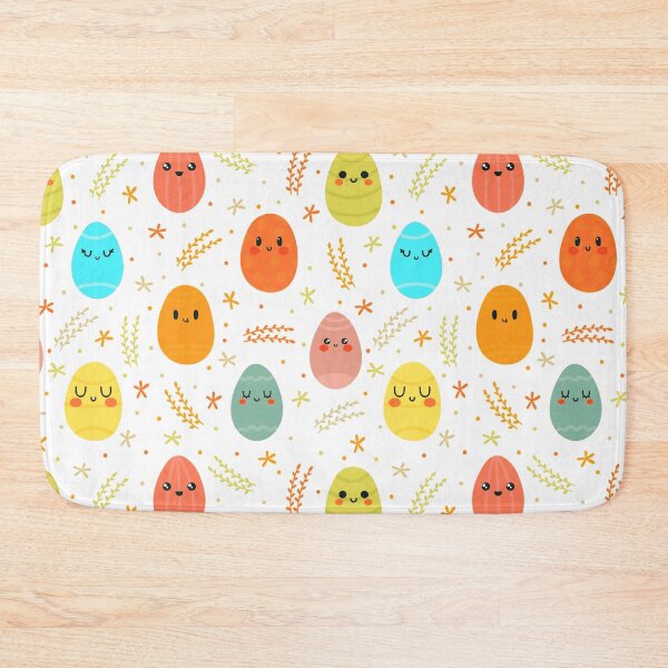 Item preview, emoji easter eggs pattern designed and sold by cutecrazytshirt.
