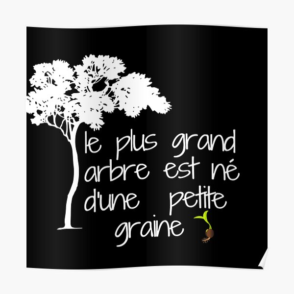 French Proverb Posters Redbubble