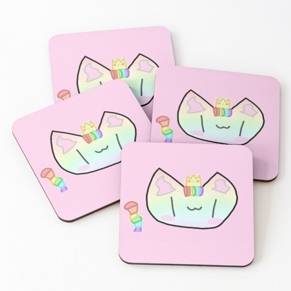 Item preview, Rainbow Kitty King designed and sold by biceptual.