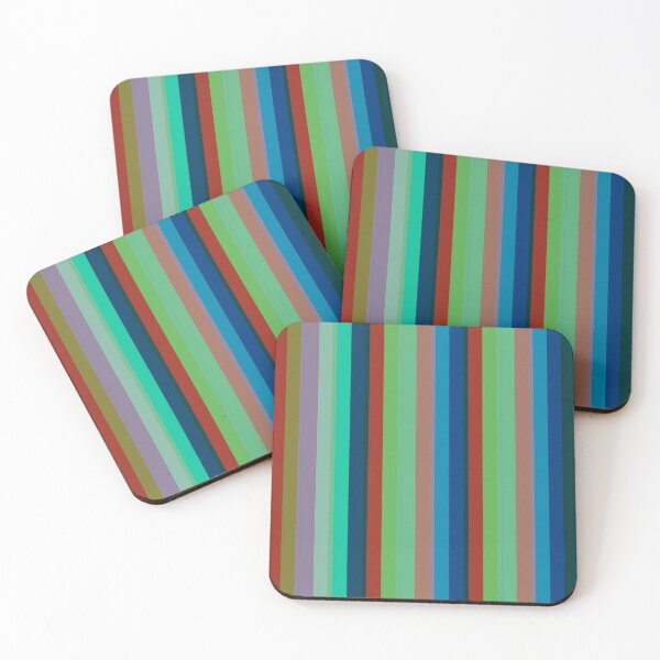 Item preview,  Stripes in Deep Retro Colors designed and sold by Mary Egan.