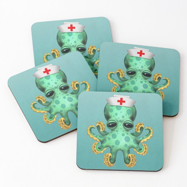 Item preview, Cute Baby Octopus Nurse designed and sold by JeffBartels.