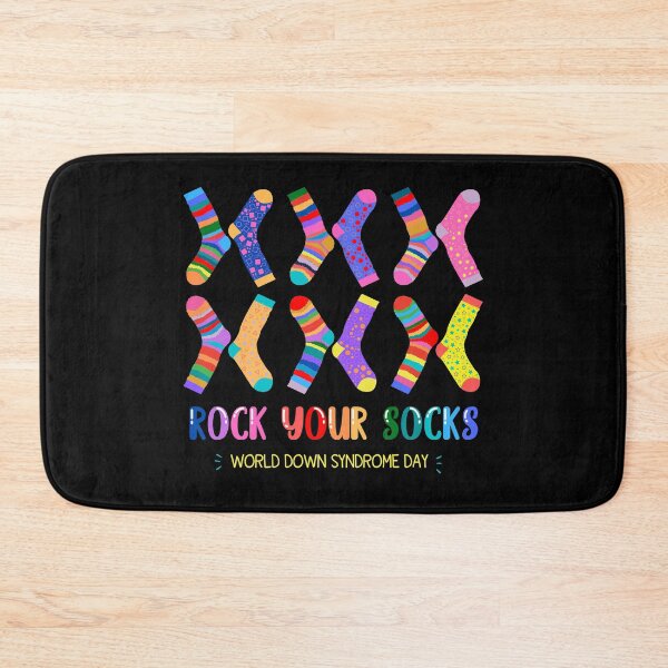 Item preview, World down syndrome day socks WDSD Rock Your Socks Awareness designed and sold by Tattoohouse.