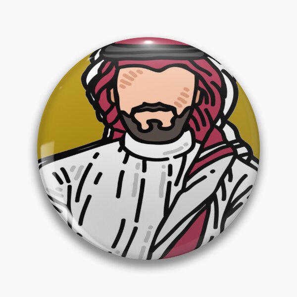 Item preview, Ilustración de hombre árabe designed and sold by FunZoo.