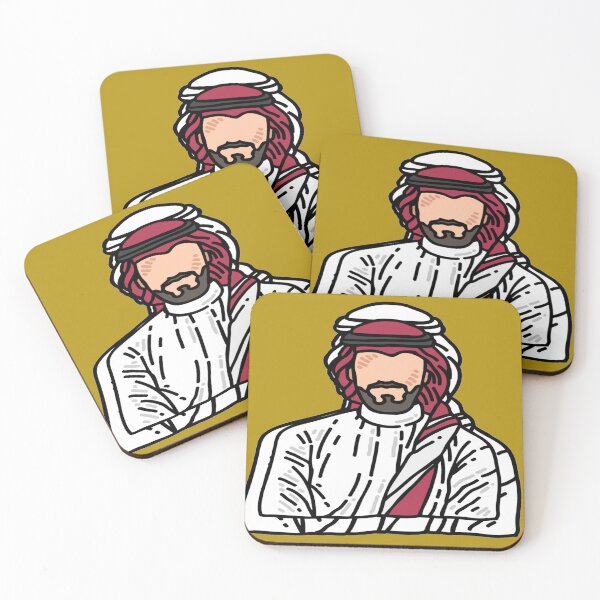 Item preview, Arab Man Illustration designed and sold by FunZoo.