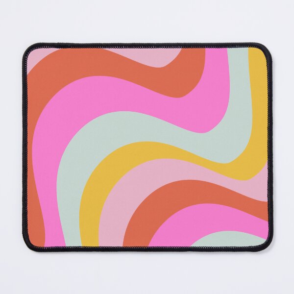 Item preview, 70s Abstract Candy Wavy Lines designed and sold by JuneJournal.