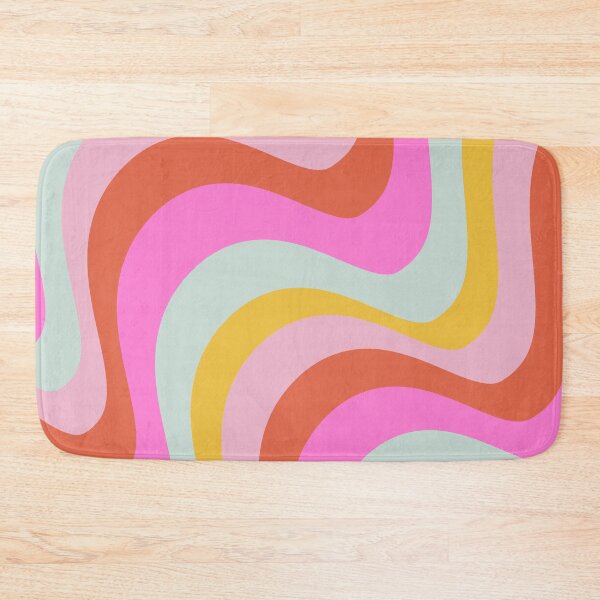 Item preview, 70s Abstract Candy Wavy Lines designed and sold by JuneJournal.