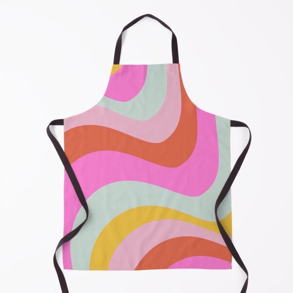 Item preview, 70s Abstract Candy Wavy Lines designed and sold by JuneJournal.