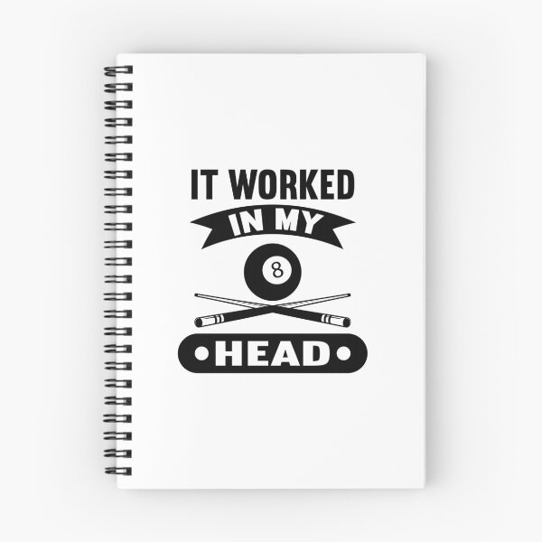 Item preview, IT Worked in my head Pool Player Funny Pool Players  Billiards Gift designed and sold by sols.