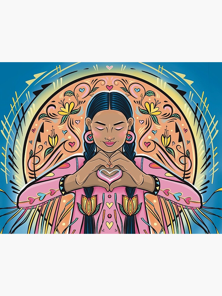 "Native Little Sister" Poster for Sale by TheLittlebird Redbubble