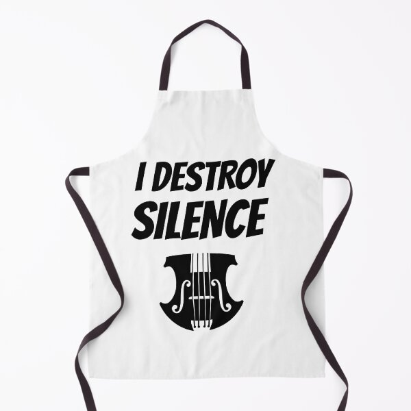 Item preview, I Destroy Silence - Cello designed and sold by designs from musicians for musicians.