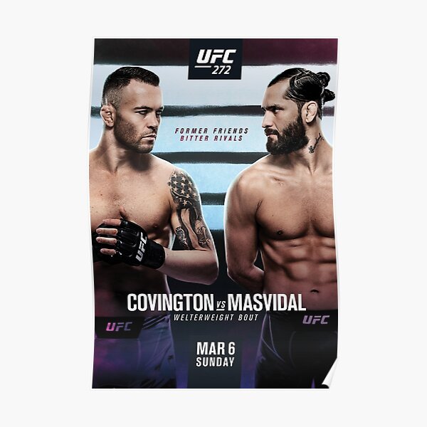 UFC 272 Poster
