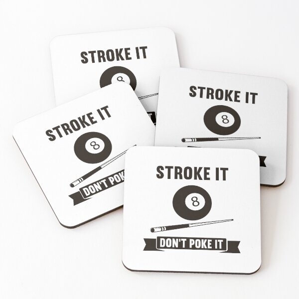 Item preview, Stroke It Don't Poke It Pool Player Funny Pool Players  Billiards Gift designed and sold by sols.