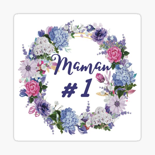 Bonne Fete Maman Stickers Redbubble