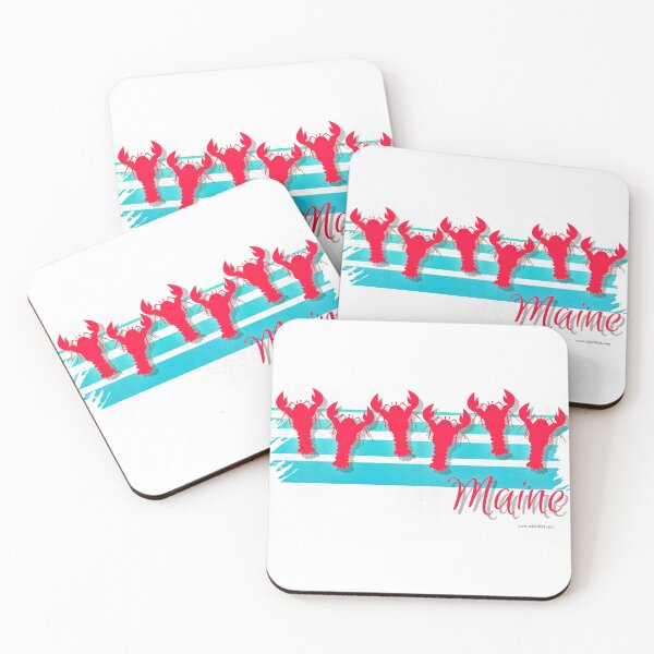 Item preview, Maine Lobsters Vintage Travel Fun Design designed and sold by mytshirtfort.