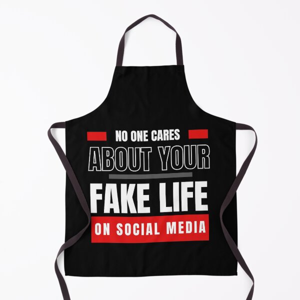 Item preview, No One Cares About Your Fake Life on Social Media designed and sold by GaliaTati.