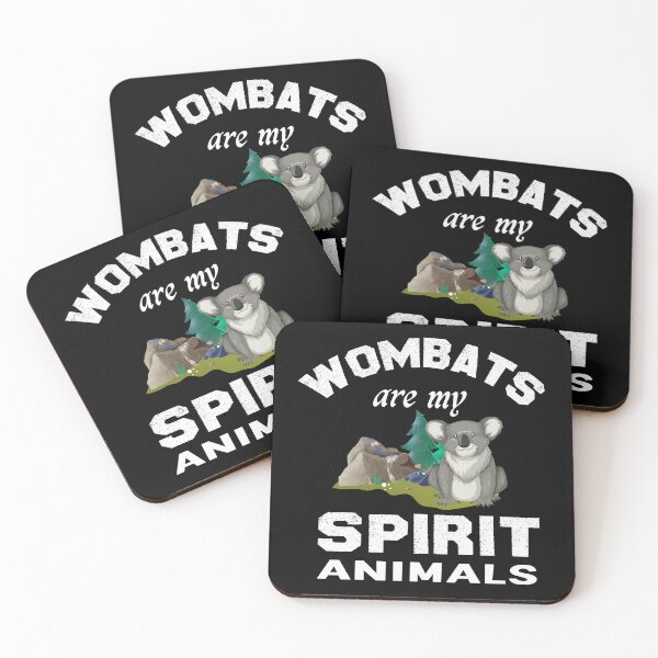 Item preview, Wombats are my spirit animals designed and sold by bahdsgraphic.