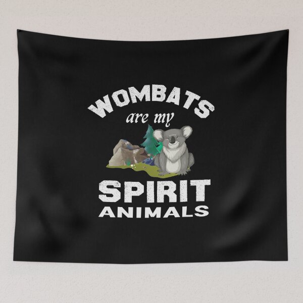 Item preview, Wombats are my spirit animals designed and sold by bahdsgraphic.