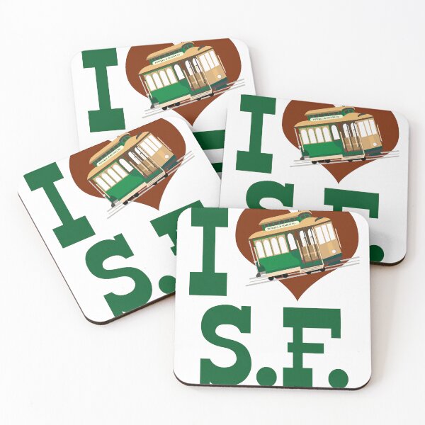 Artikelvorschau, Ich liebe SF-Seilbahn-Herz-Logo entworfen und verkauft von mytshirtfort.