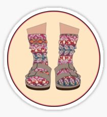 Birkenstocks Sticker