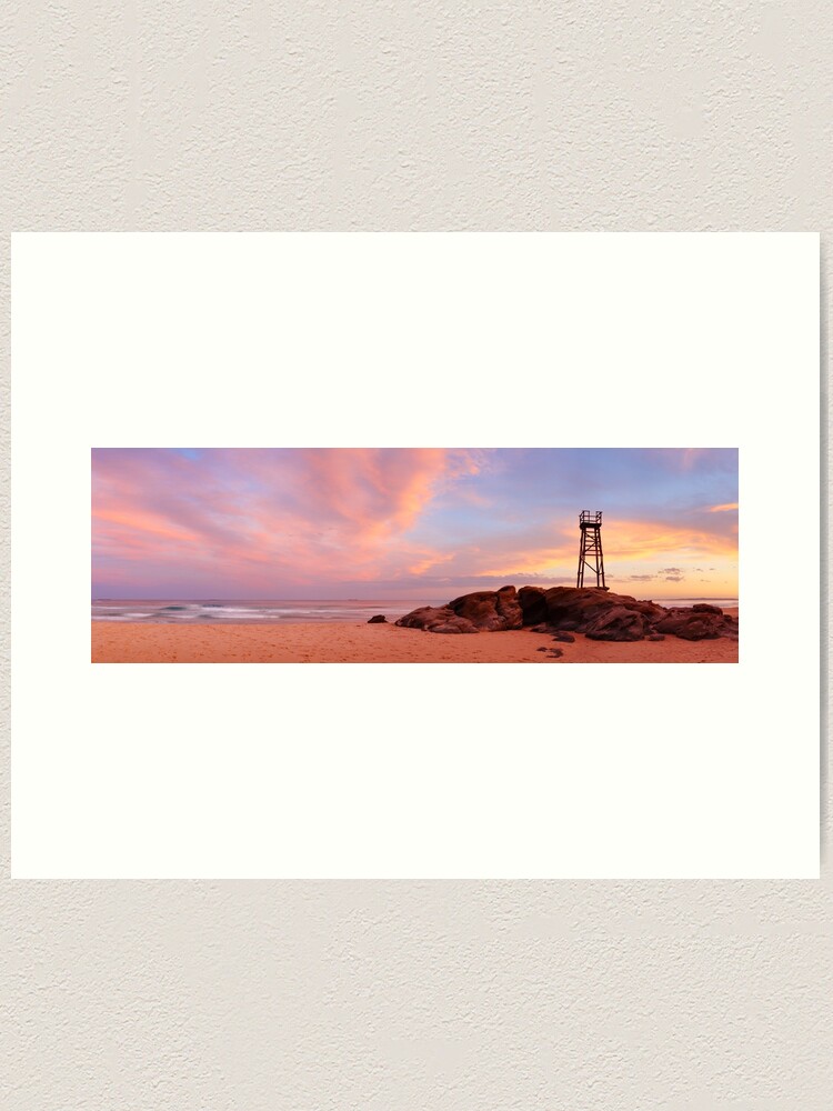 Alternate view of Day's End, Redhead Beach, Newcastle, New South Wales, Australia Art Print